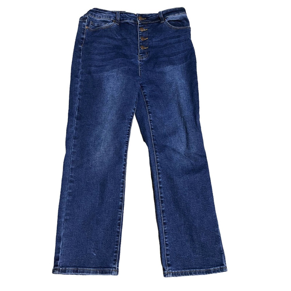 William Rast Jeans Slim and Straight Button Fly Size 30 Medium Wash Very Nice